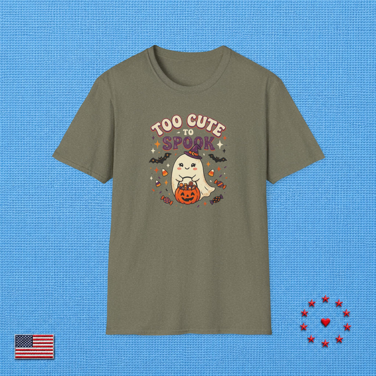 TOO CUTE TO SPOOK T‑Shirt
