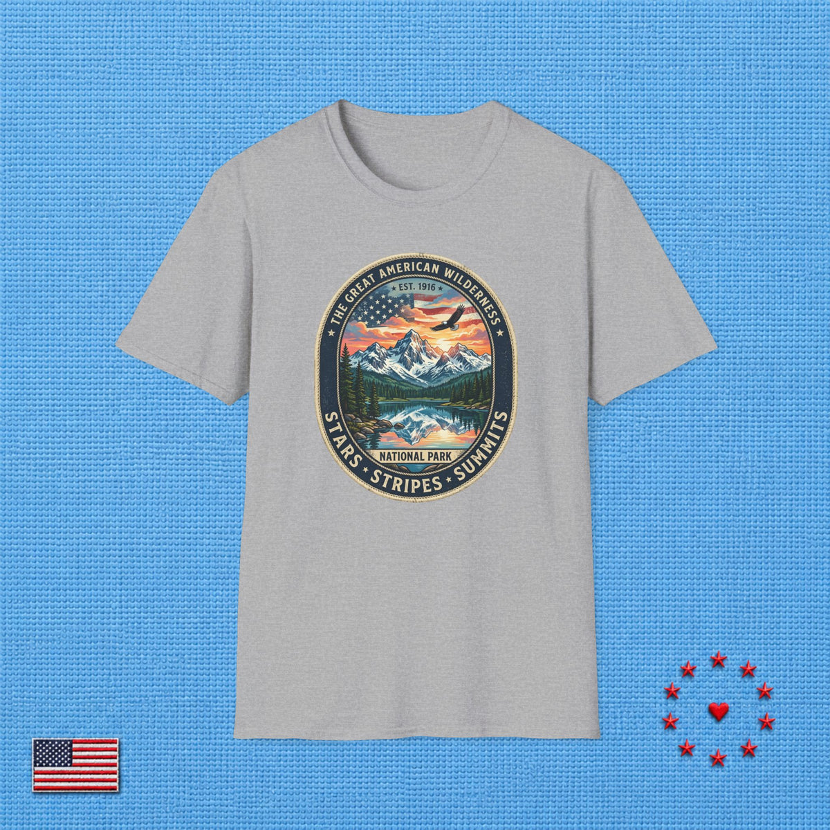 THE GREAT AMERICAN WILDERNESS T‑Shirt