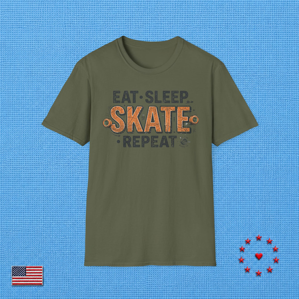 SLEEP & SKATE T‑Shirt