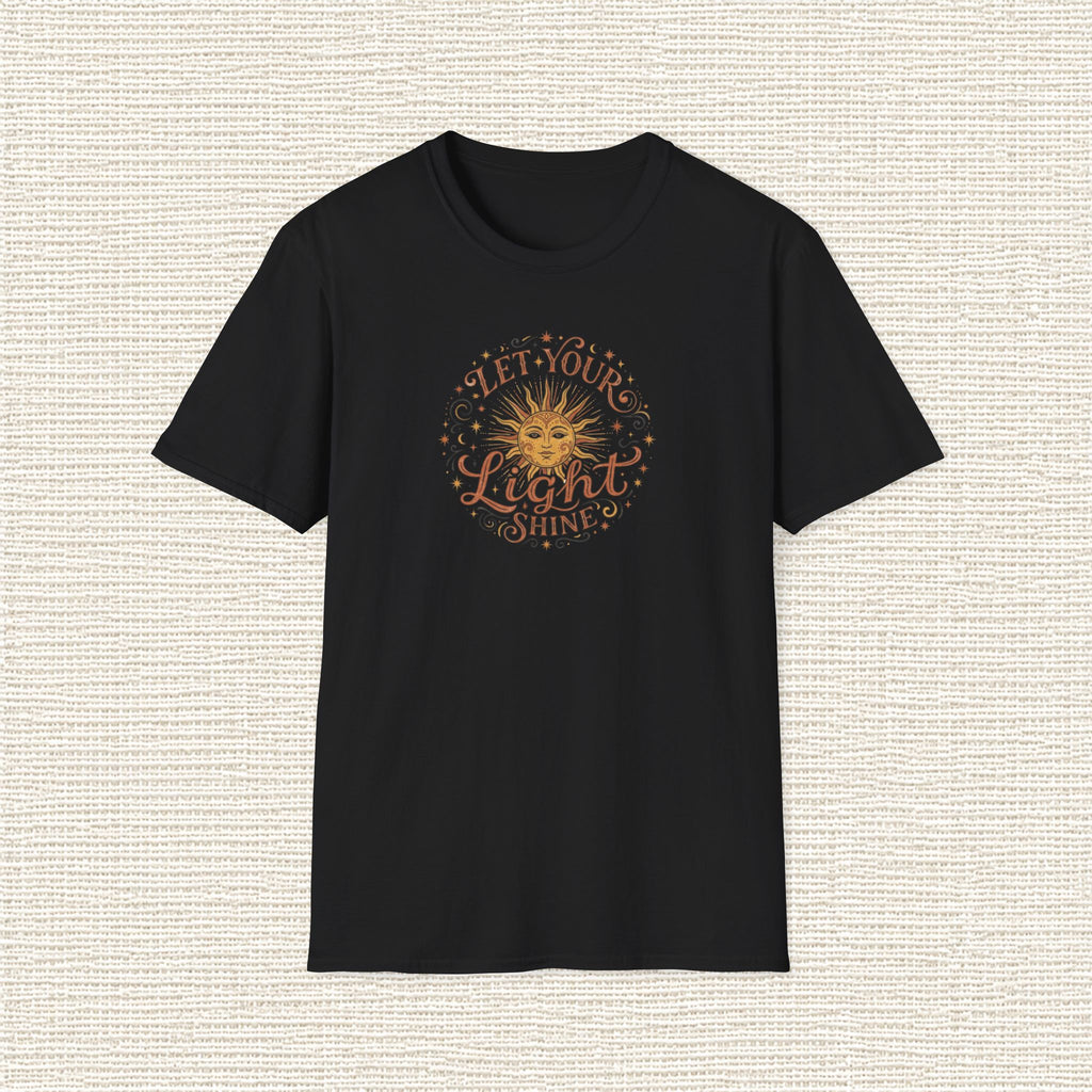 LET YOUR LIGHT SHINE T‑Shirt
