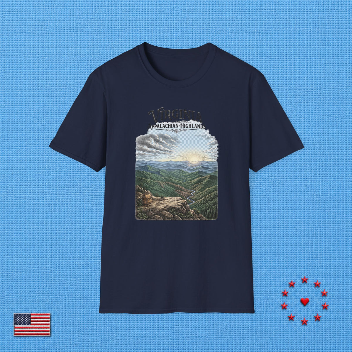APPALACHIAN HIGHLANDS VIRGINIA T‑Shirt
