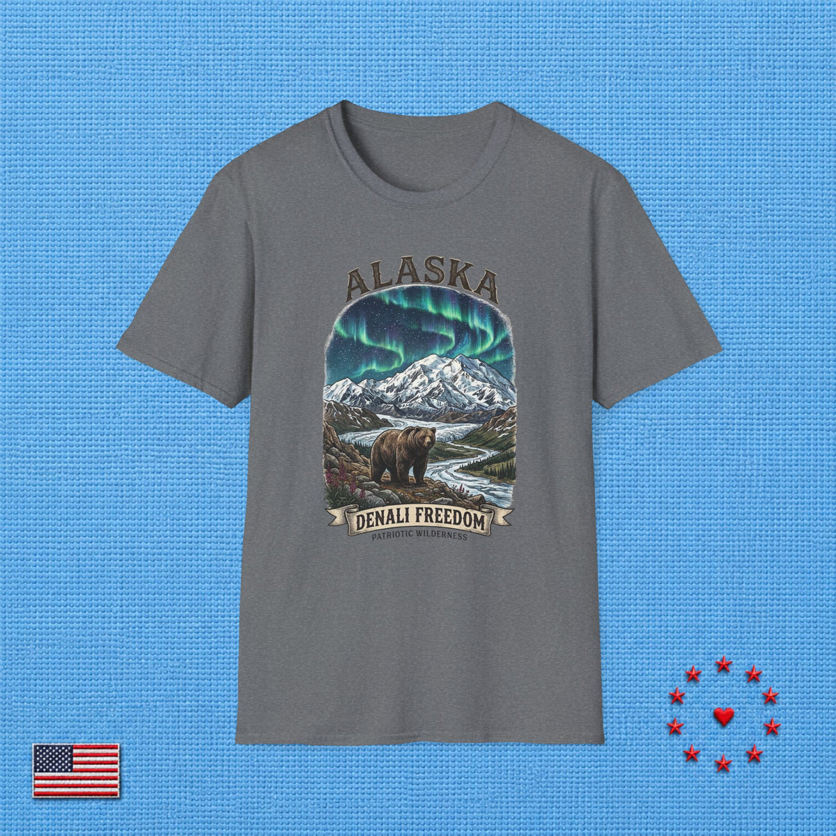 DENALI FREEDOM ALASKA T‑Shirt