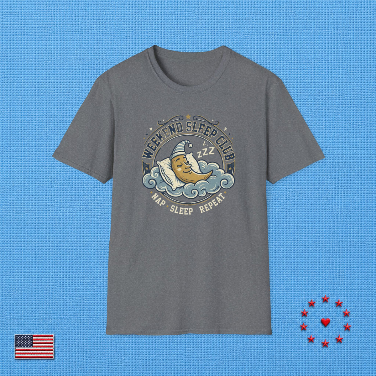 WEEKEND SLEEP CLUB T‑Shirt