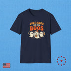 JUST HERE FOR THE BOOS T‑Shirt