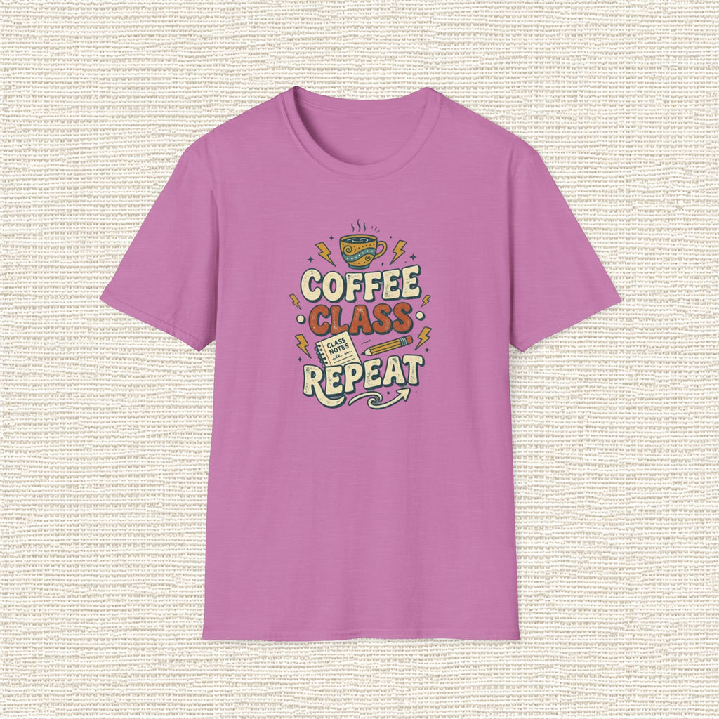 COFFEE CLASS REPEAT T‑Shirt