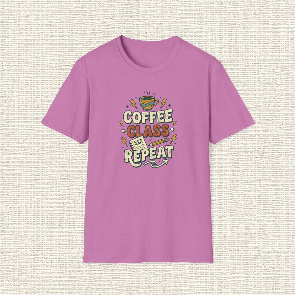 COFFEE CLASS REPEAT T‑Shirt