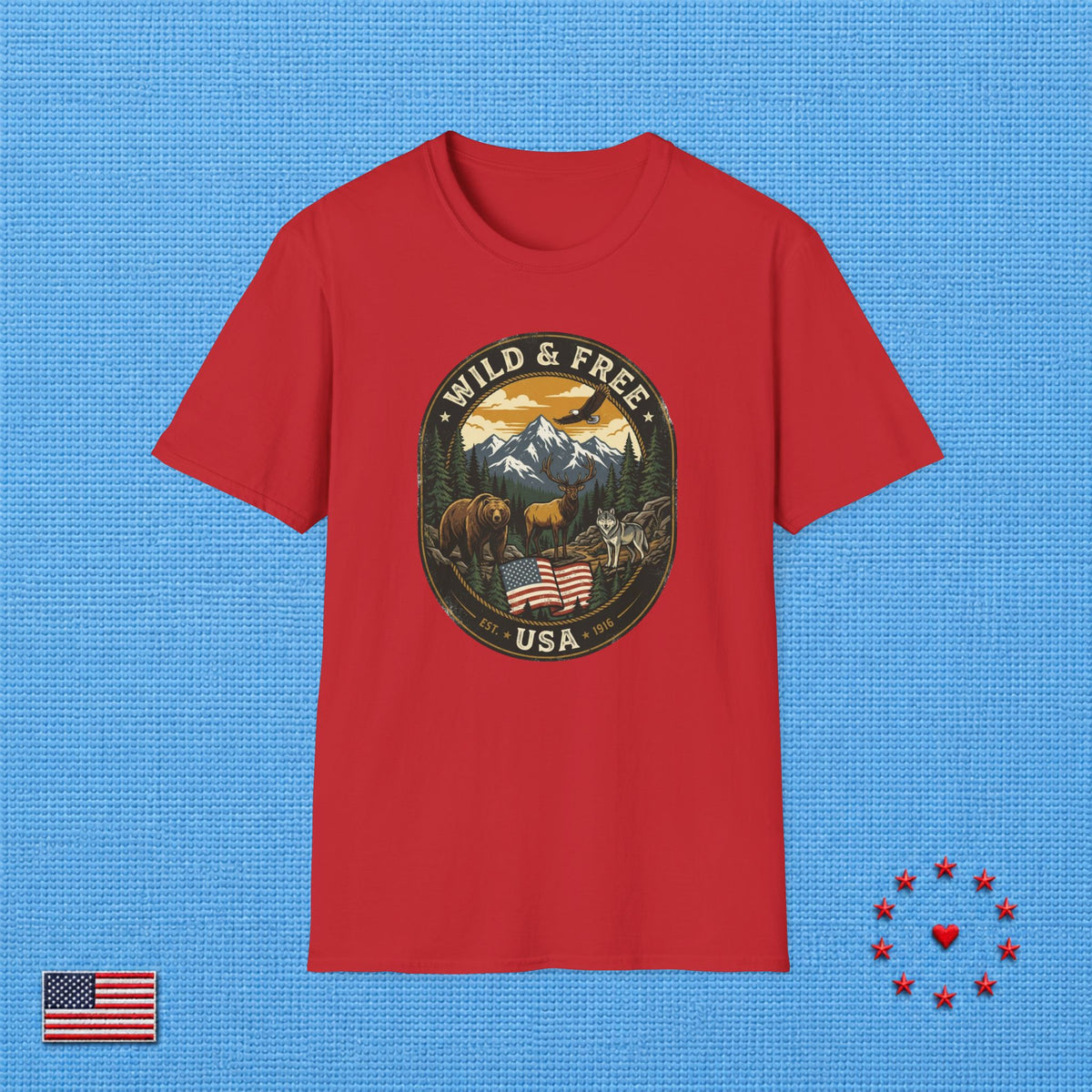 WILD & FREE T‑Shirt