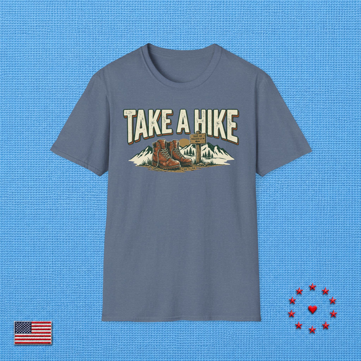 TAKE A HIKE C T‑Shirt