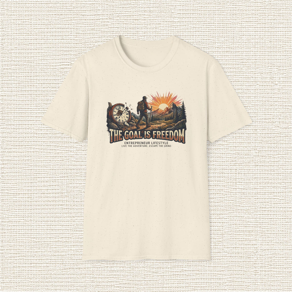 THE GOAL IS FREEDOM T‑Shirt