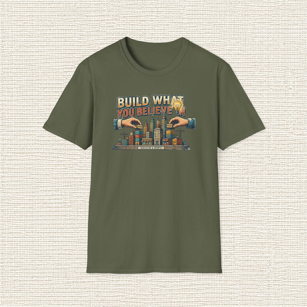 BUILD WHAT YOU BELIEVE IN T‑Shirt