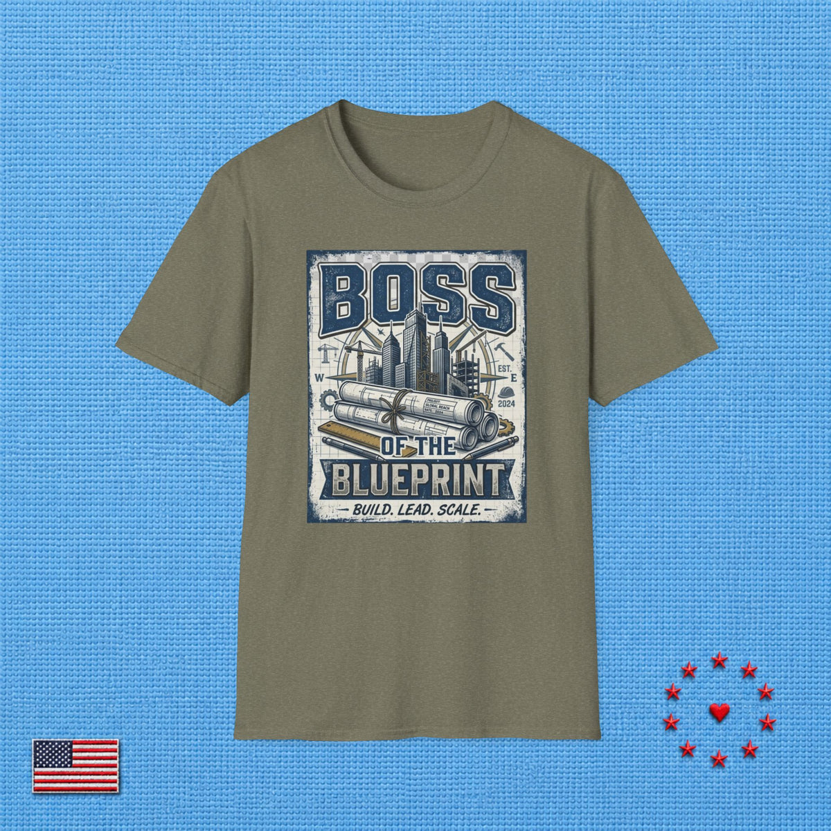 BOSS OF THE BLUEPRINT T‑Shirt