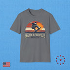 FREEDOM ON FOUR WHEELS T‑Shirt