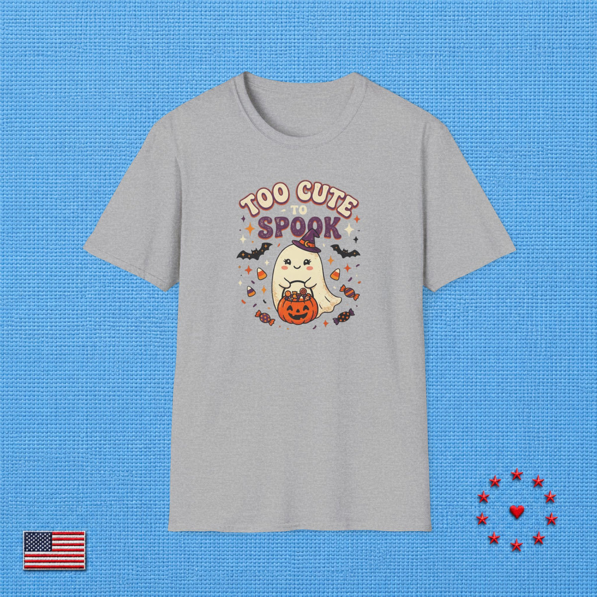 TOO CUTE TO SPOOK T‑Shirt