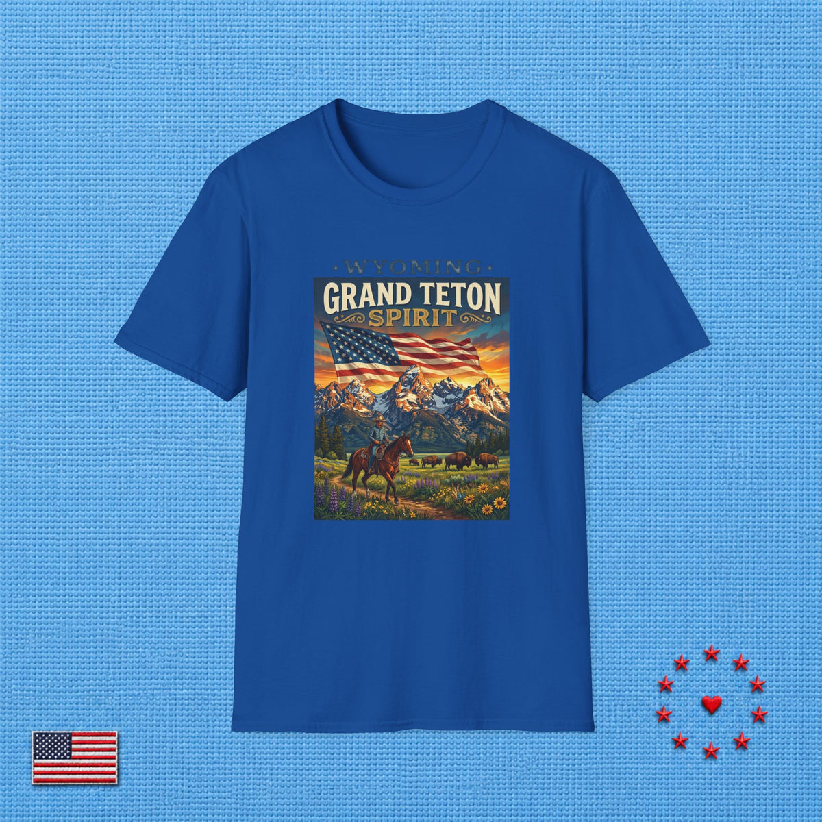 GRAND TETON SPIRIT WYOMING T‑Shirt