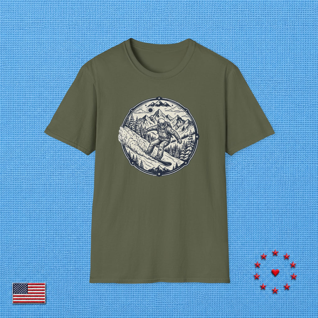 CARL SNOWBOARDING T‑Shirt