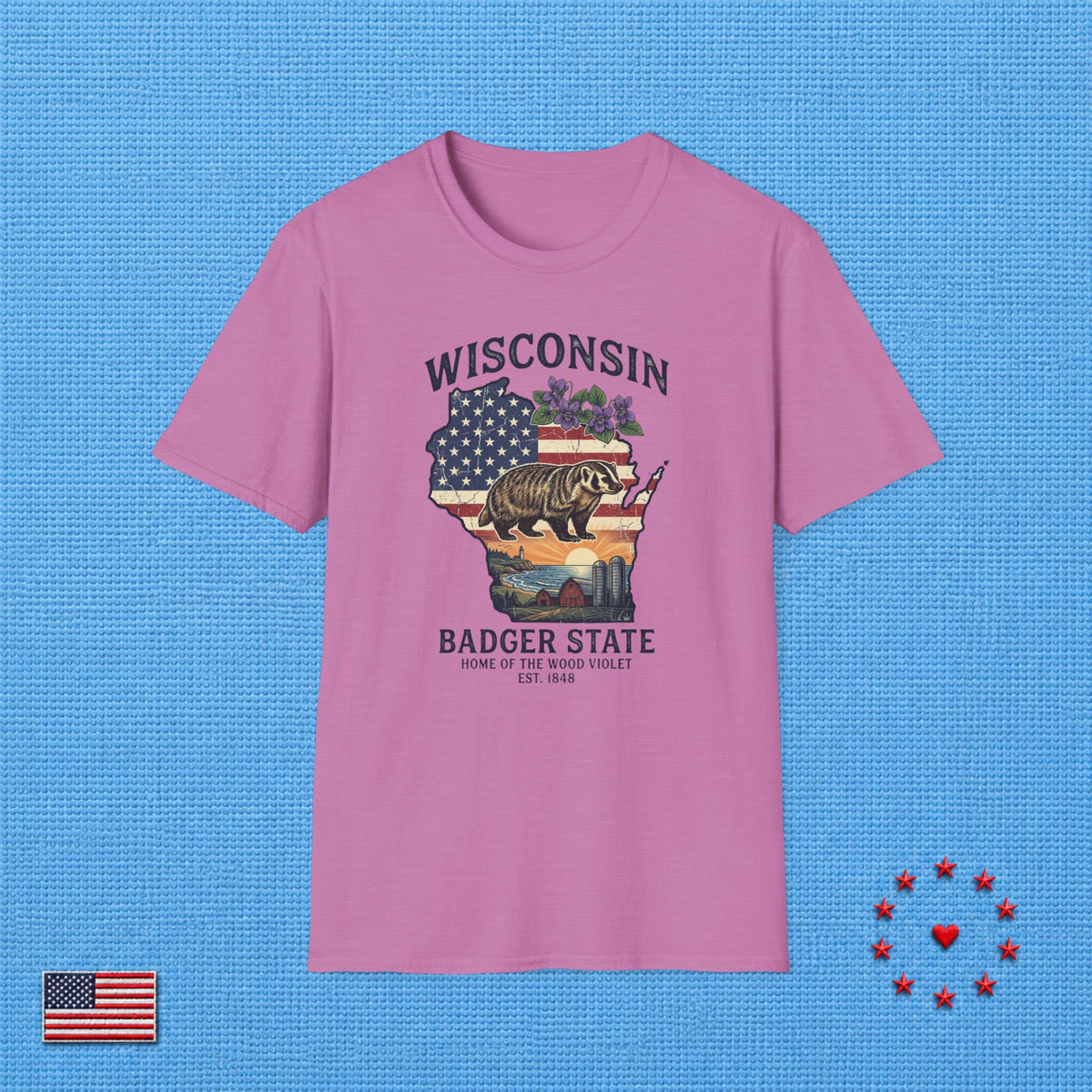 WISCONSIN T‑Shirt