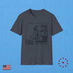 FAIL LEARN BUILD WIN T‑Shirt