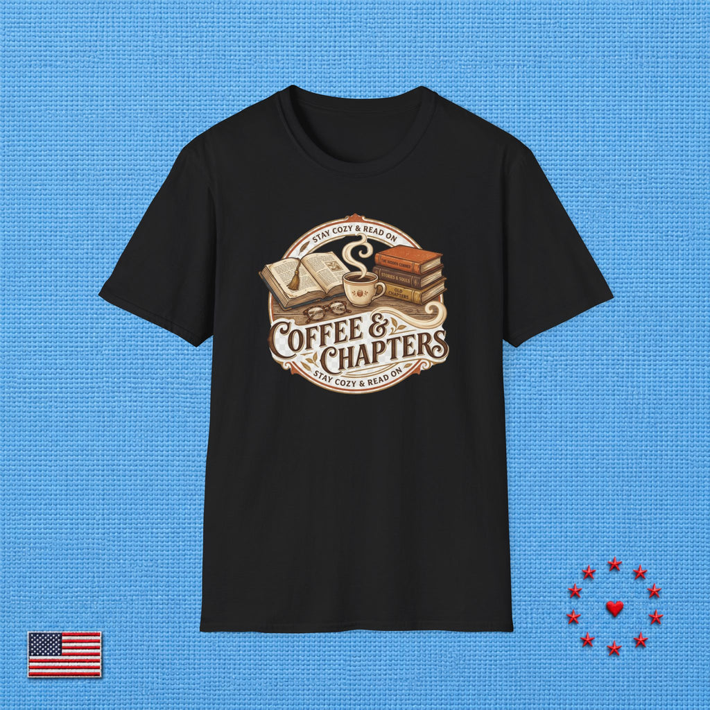 COFFEE & CHAPTERS T‑Shirt