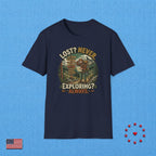 NEVER LOST ALWAYS EXPLORING T‑Shirt