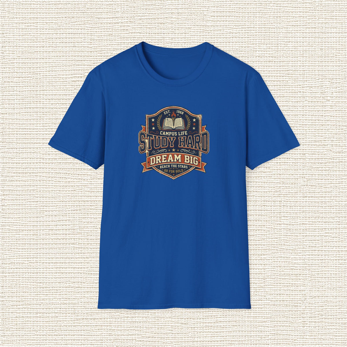 STUDY HARD DREAM BIG T‑Shirt