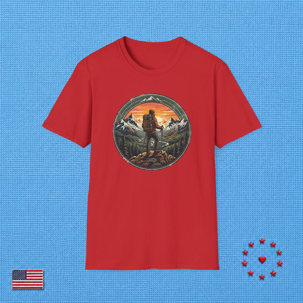 JASON ON TOP OF SUMMIT MOUNTAIN T‑Shirt