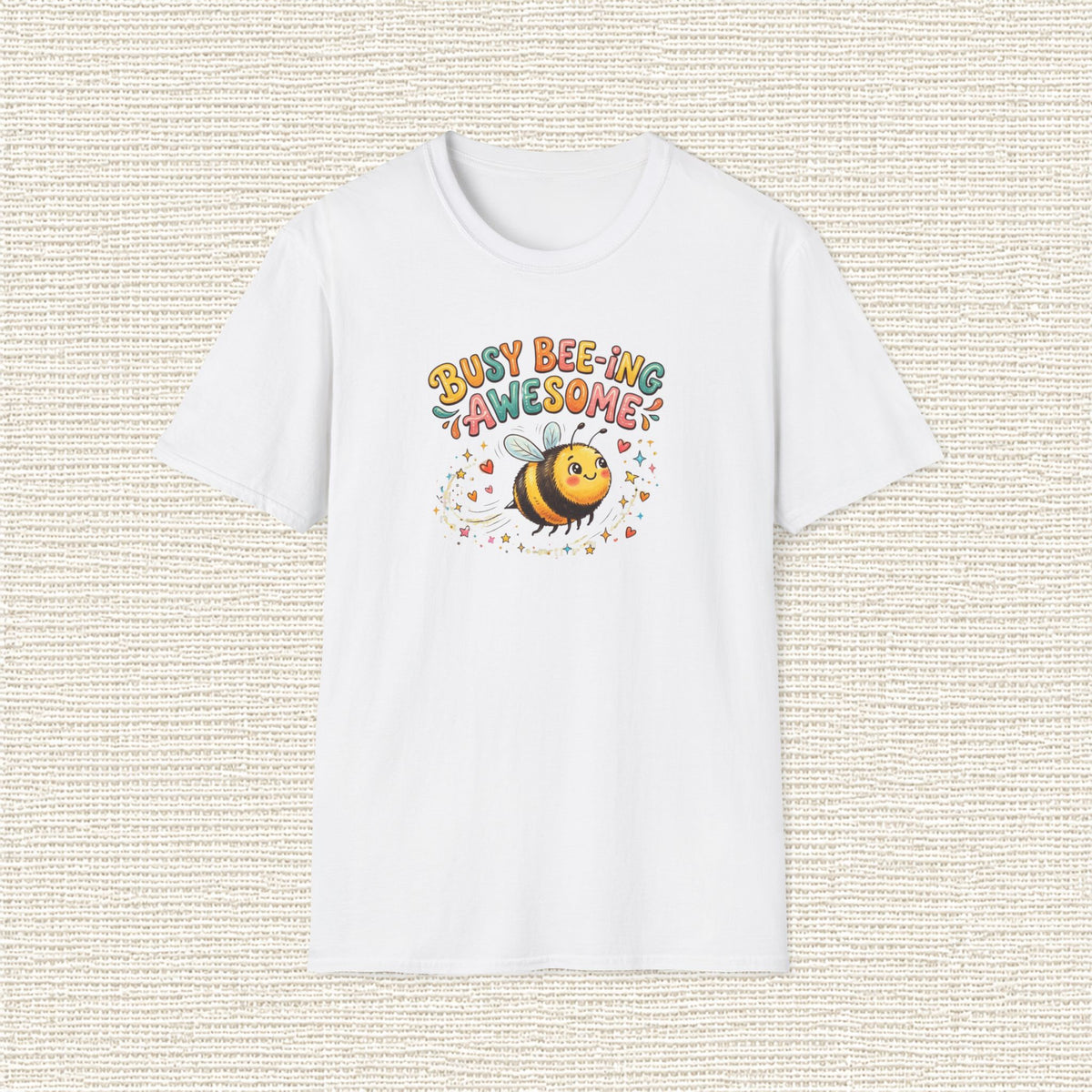 BUSY BEEING AWESOME T‑Shirt
