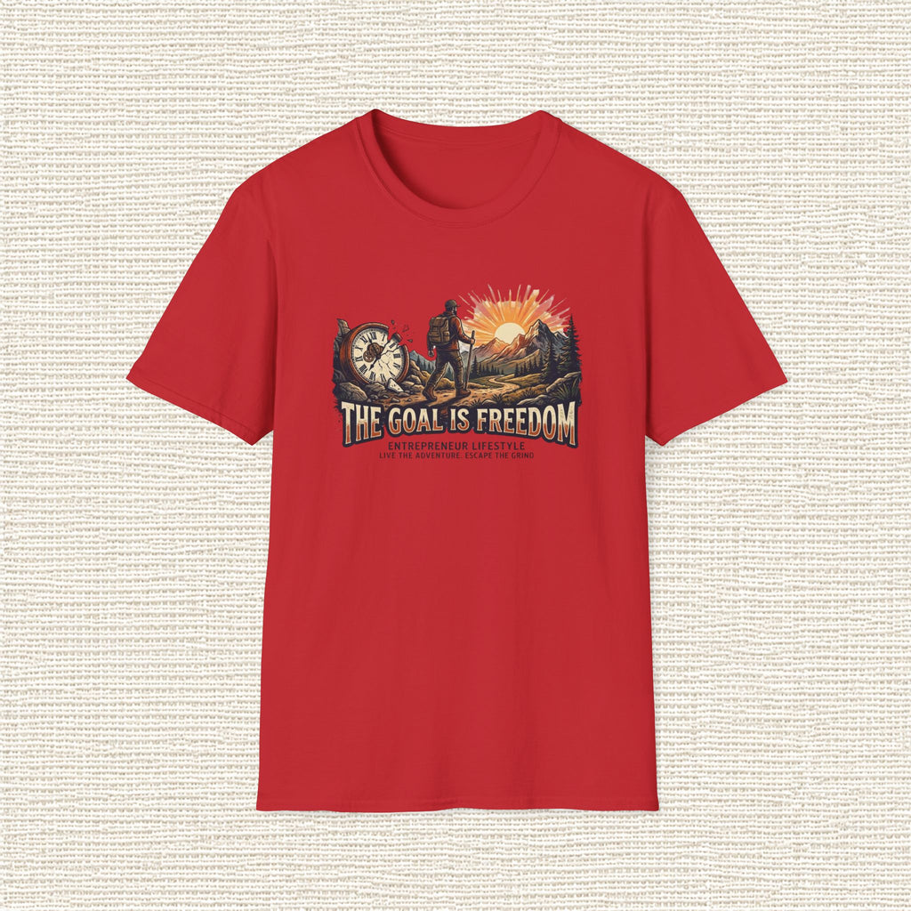THE GOAL IS FREEDOM T‑Shirt