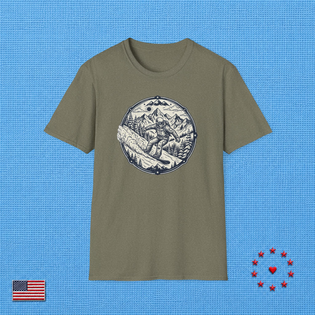 CARL SNOWBOARDING T‑Shirt