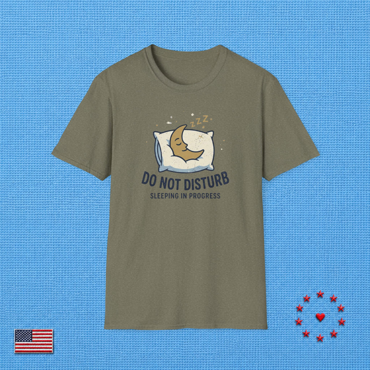 SLEEPING IN PROGRESS T‑Shirt