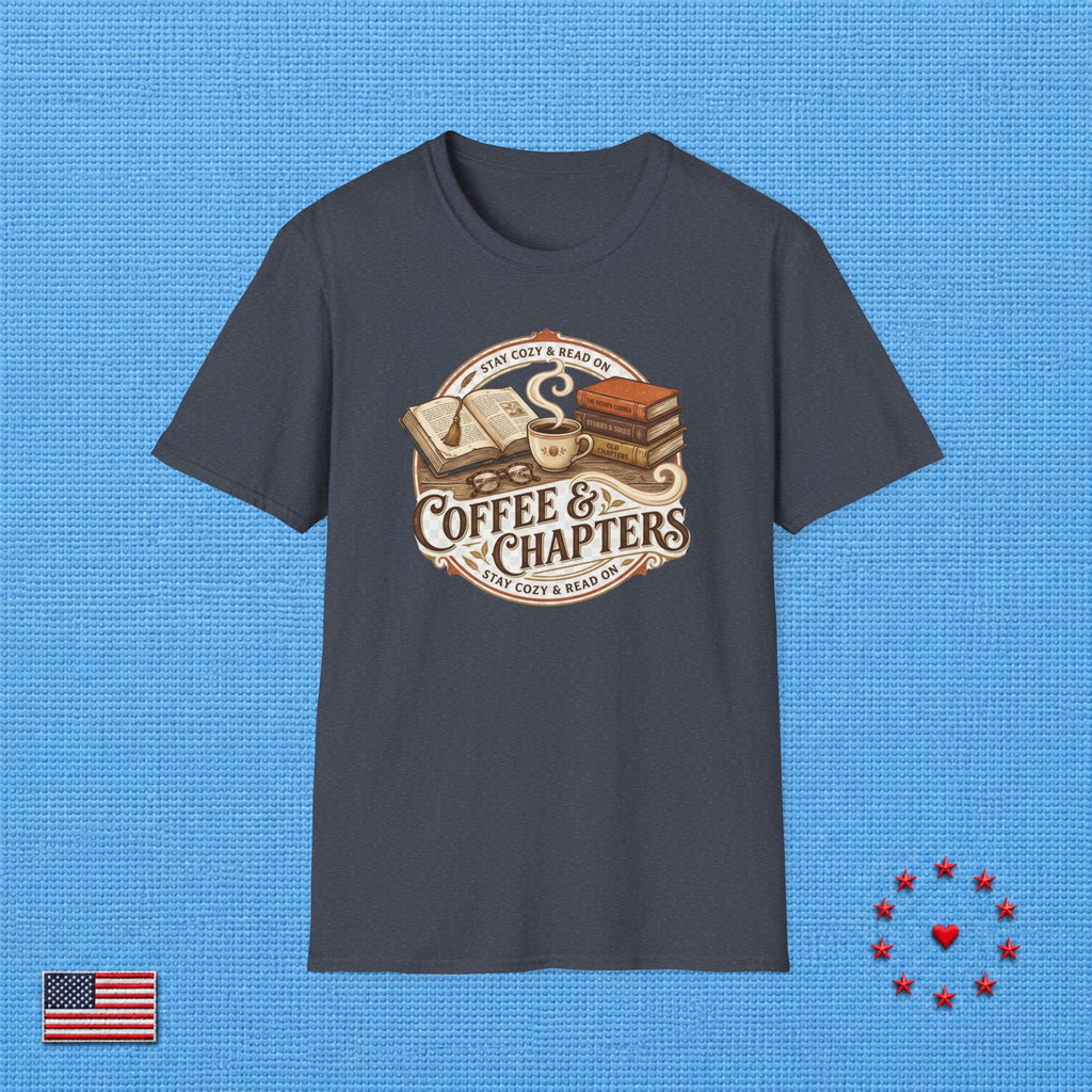 COFFEE & CHAPTERS T‑Shirt