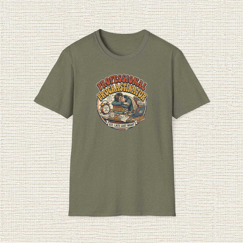 PROFESSIONAL PROCRASTINATOR T‑Shirt