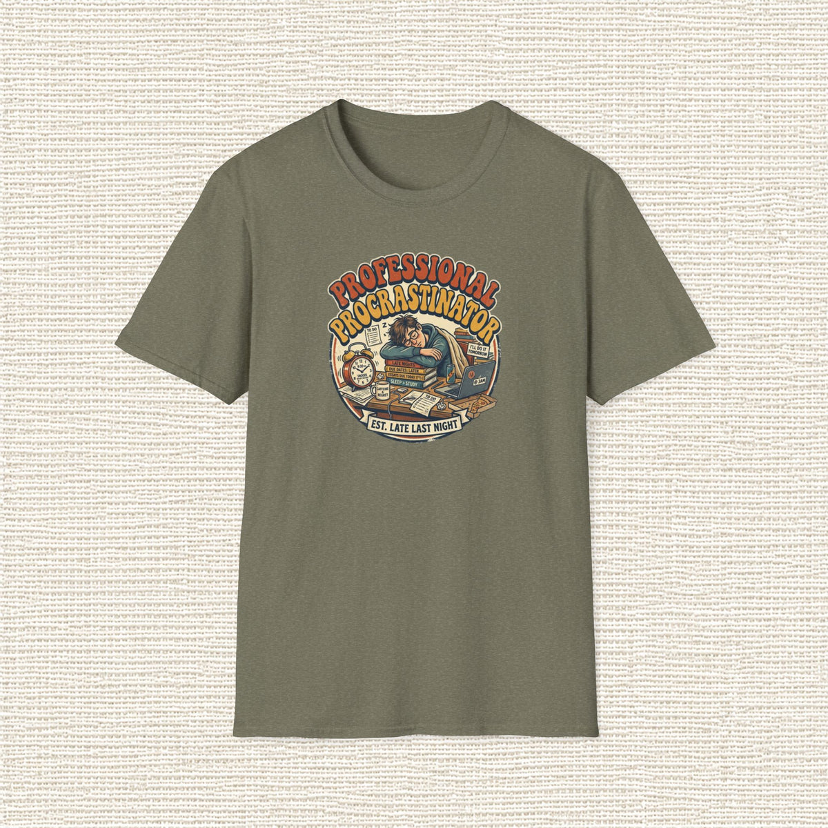 PROFESSIONAL PROCRASTINATOR T‑Shirt