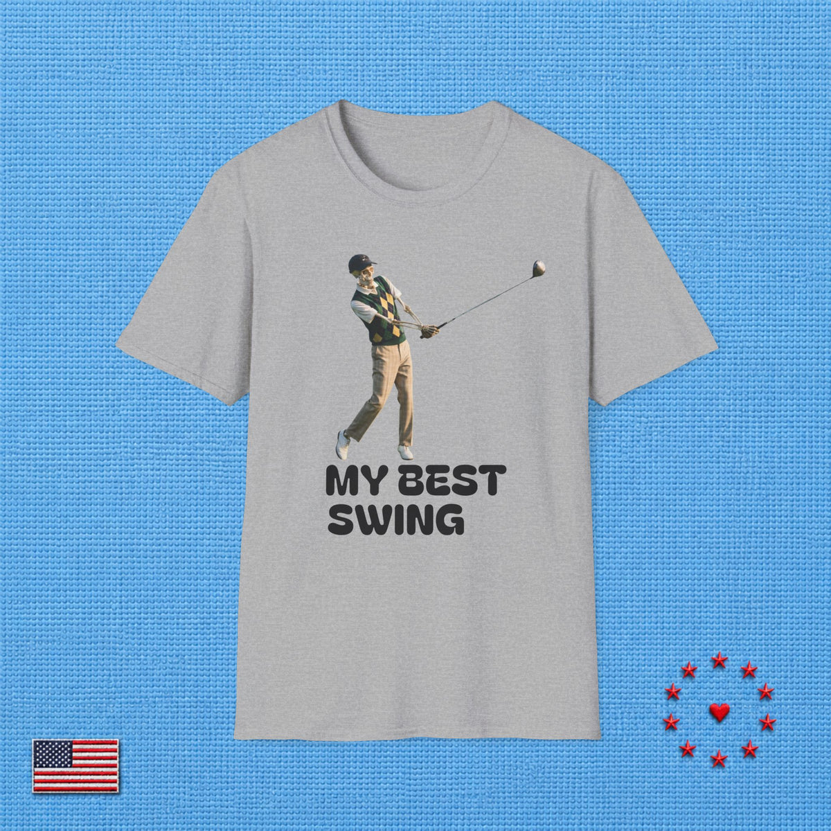 MY BEST SWING  T‑Shirt