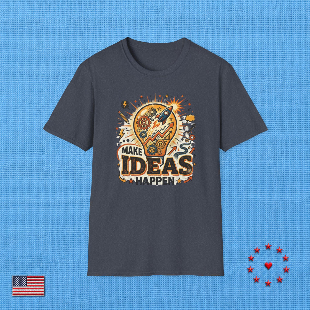 MAKE IDEAS HAPPEN ET T‑Shirt
