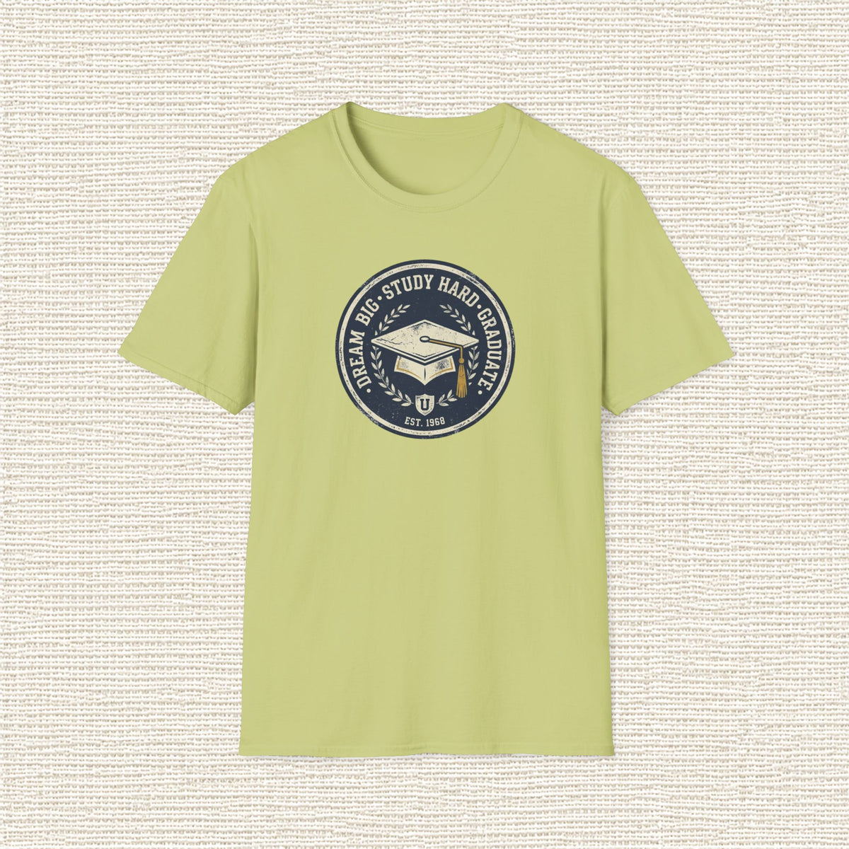 DREAM BIG STUDY HARD GRADUATE T‑Shirt