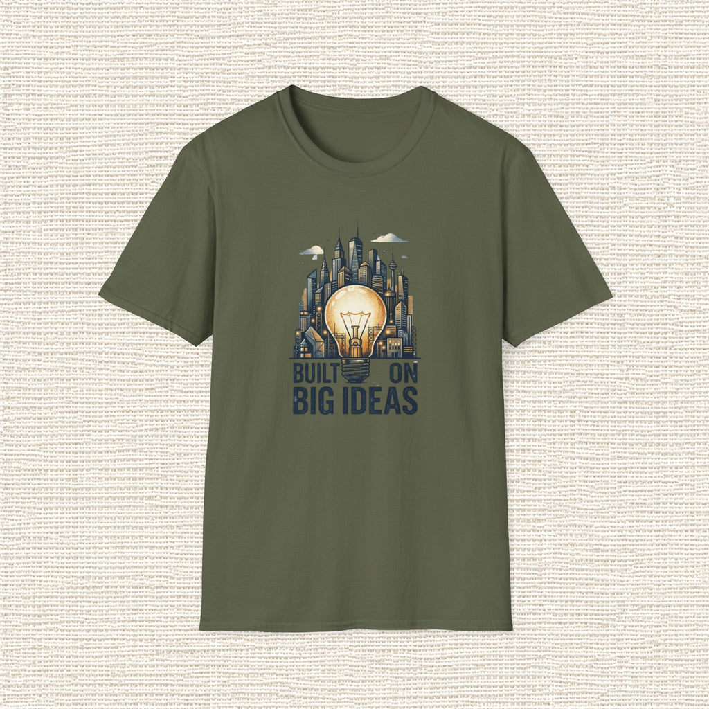 BUILT ON BIG IDEAS T‑Shirt