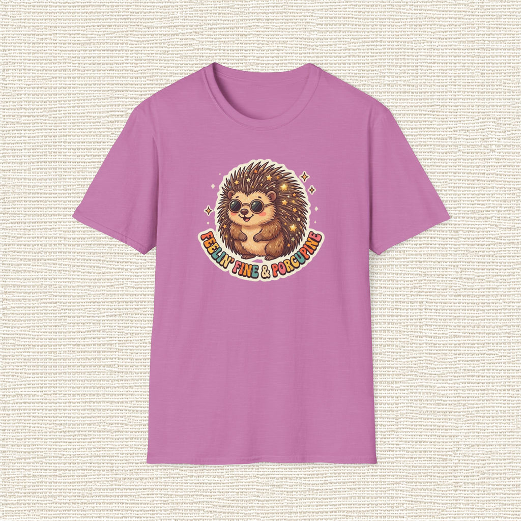 FEELIN FINE PORCUPINE T‑Shirt