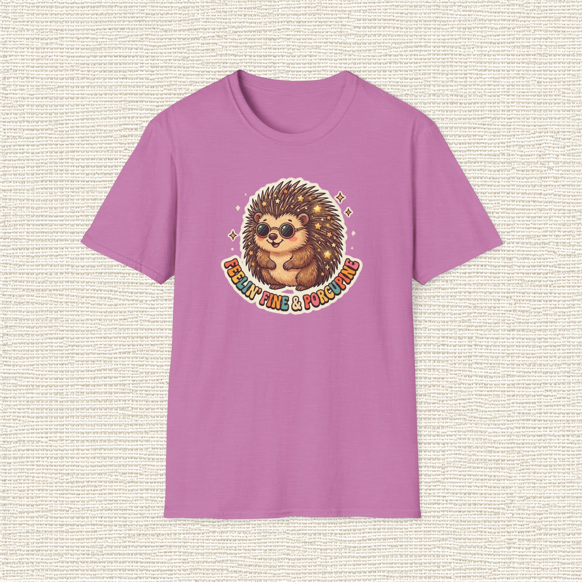 FEELIN FINE PORCUPINE T‑Shirt