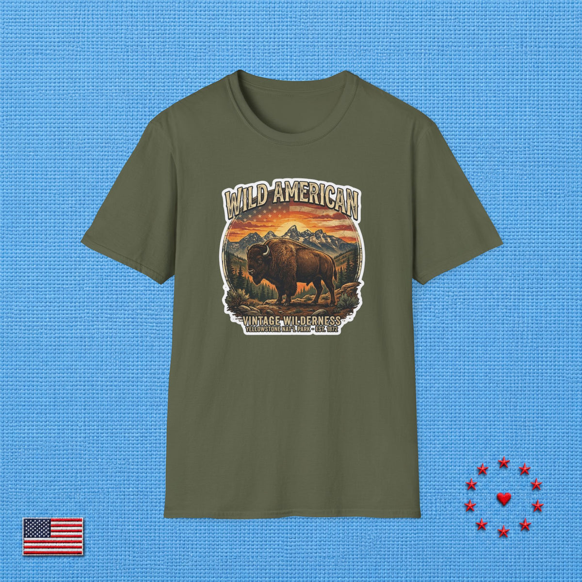 WILD AMERICAN T‑Shirt