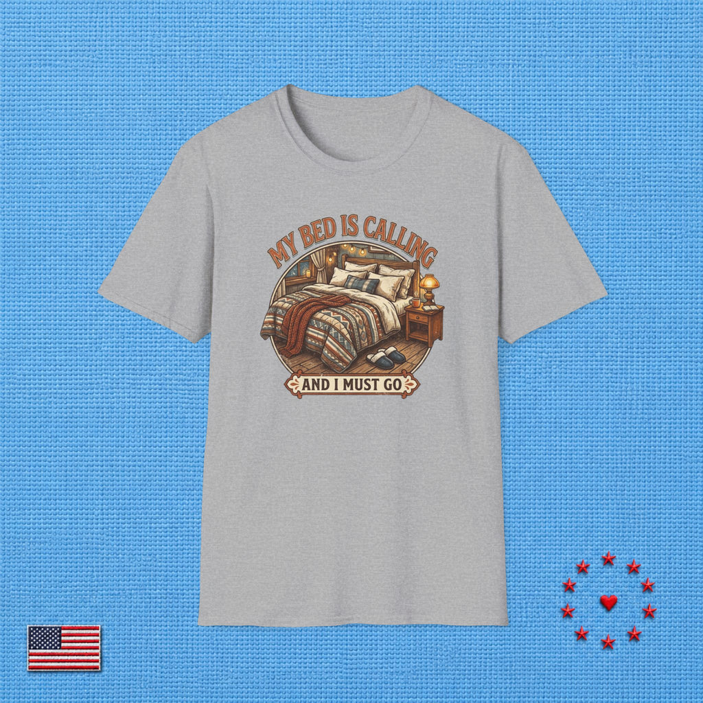 MY BED IS CALLING T‑Shirt