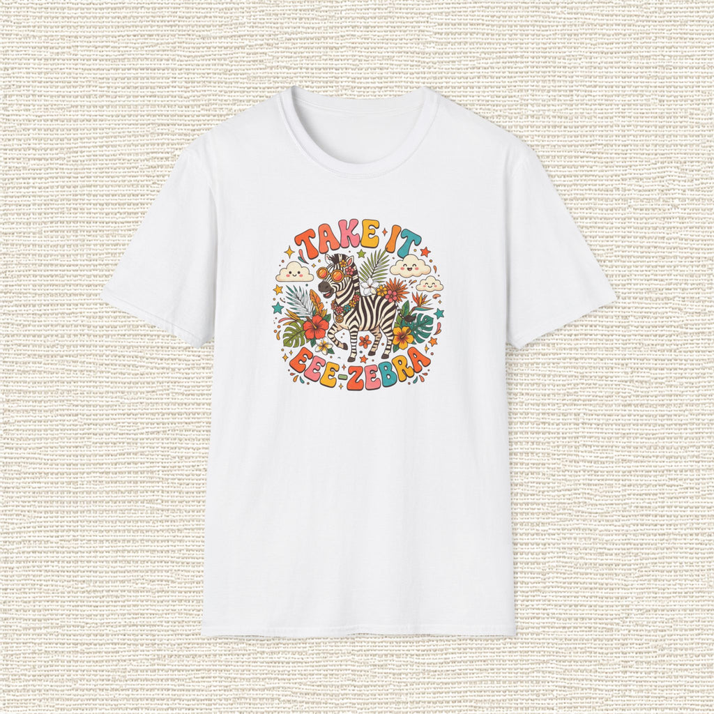 TAKE IT ZEBRA T‑Shirt