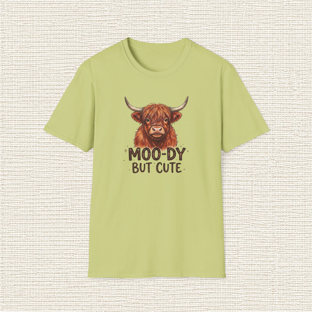MOODY BUT CUTE T‑Shirt