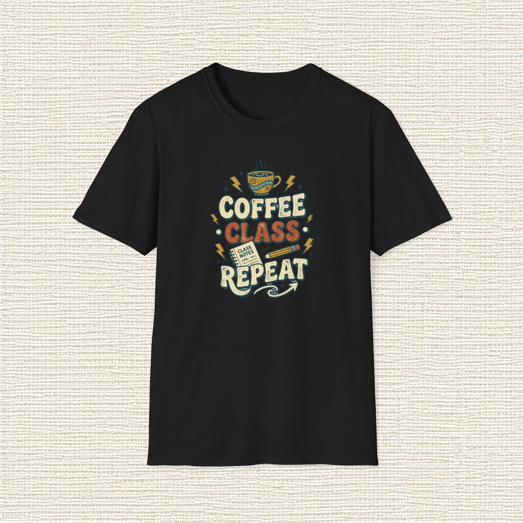 COFFEE CLASS REPEAT T‑Shirt