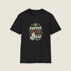 COFFEE CLASS REPEAT T‑Shirt