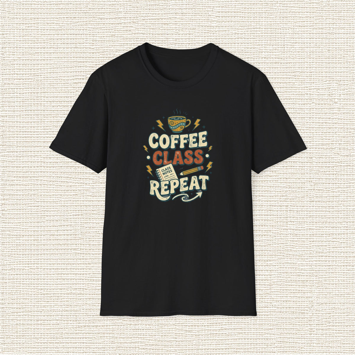 COFFEE CLASS REPEAT T‑Shirt