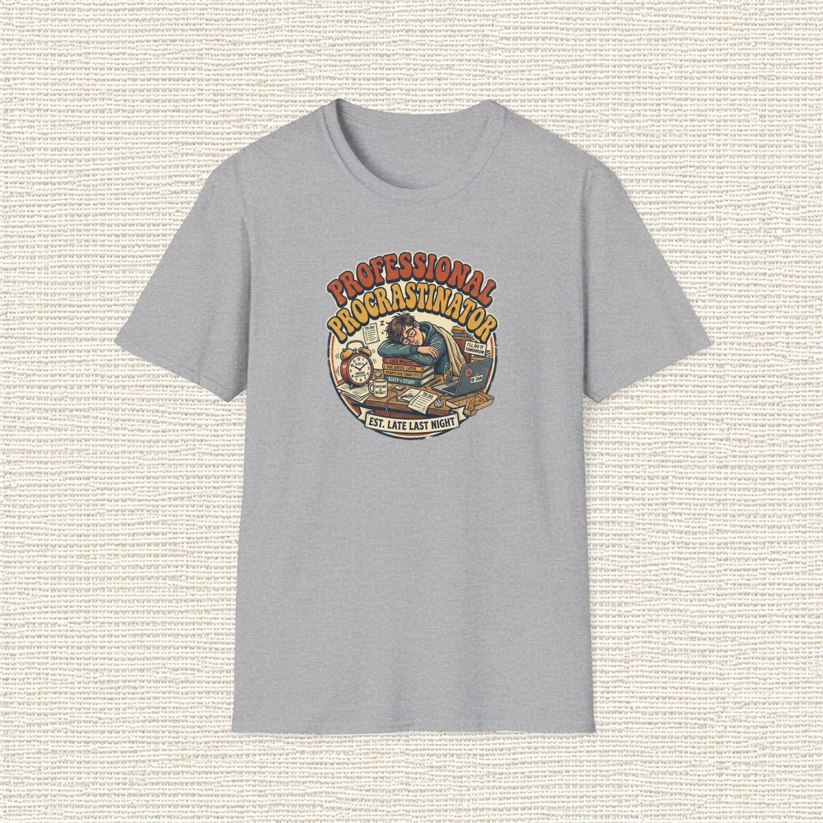 PROFESSIONAL PROCRASTINATOR T‑Shirt