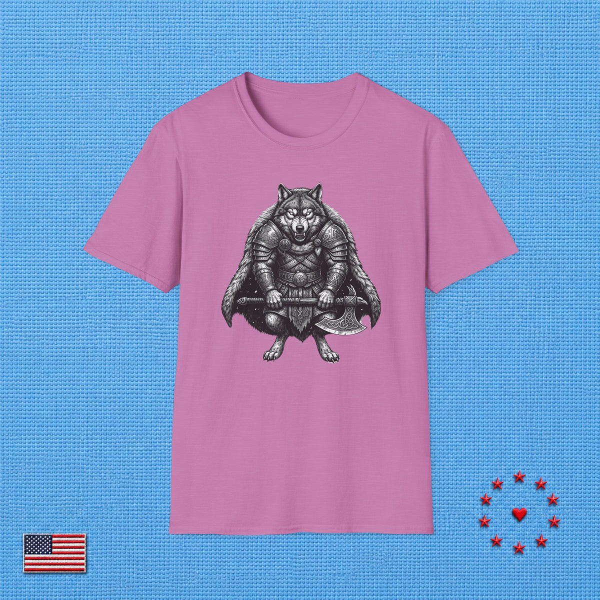 VIKING WOLF T‑Shirt