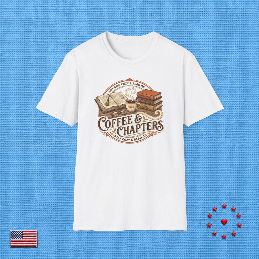 COFFEE & CHAPTERS T‑Shirt