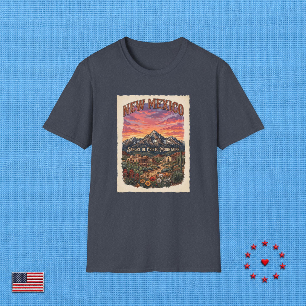 SANGRE DE CRISTO MOUNTAINS NEW MEXICO T‑Shirt