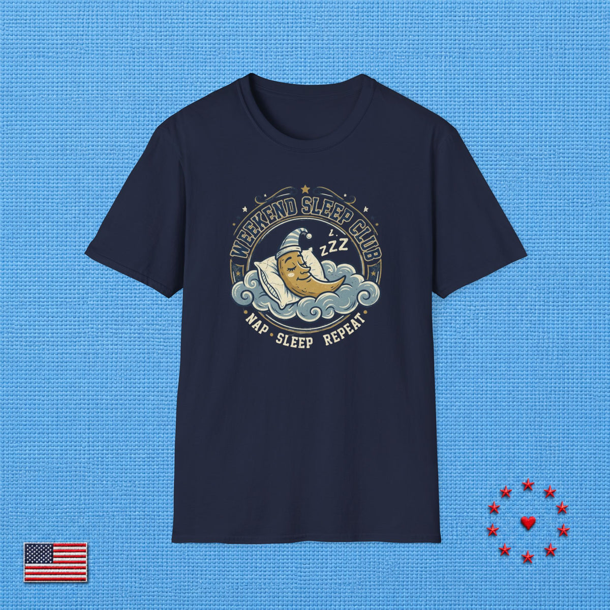 WEEKEND SLEEP CLUB T‑Shirt